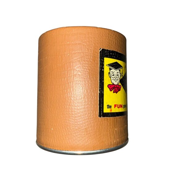 Vintage 1967 Yahtzee Game ES Lowe Company Original Dice Cup Replacement Parts - Picture 4 of 6